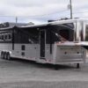 2021 Lakota Bighorn 8418GLQUG 4 Horse Trailer with 18′ Short Wall - Image 35