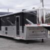 2021 Lakota Bighorn 8418GLQUG 4 Horse Trailer with 18′ Short Wall - Image 34