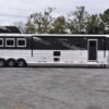 2021 Lakota Bighorn 8418GLQUG 4 Horse Trailer with 18′ Short Wall - Image 27