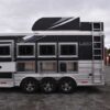 2021 Lakota Bighorn 8418GLQUG 4 Horse Trailer with 18′ Short Wall - Image 31