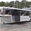 2021 Lakota Bighorn 8418GLQUG 4 Horse Trailer with 18′ Short Wall - Image 29