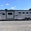 2022 Bison Desperado 8413BG 4 Horse Trailer with 13′ Short Wall - Image 4