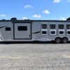 2022 Bison Desperado 8413BG 4 Horse Trailer with 13′ Short Wall - Image 5