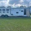 2024 Lakota Charger 8411RKGLQ 4 Horse Trailer with 11′ Short Wall - Image 5