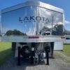 2024 Lakota Charger 8411RKGLQ 4 Horse Trailer with 11′ Short Wall - Image 3