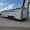 New 2024 Elite Trailers 32FT TRIPLE AXLE STOCK TRAILER W/ 3 COMPARTMENTS - Image 3