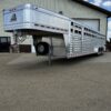 New 2024 Elite Trailers 32FT TRIPLE AXLE STOCK TRAILER W/ 3 COMPARTMENTS - Image 2