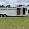 Used 2022 Shadow STK Stock Trailer with 8′ Short Wall - Image 4