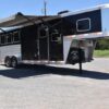 2017 Exiss Escape 7308LQ 3 Horse Trailer with 8′ Short Wall - Image 5