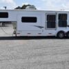 2014 Shadow 7208GLQ 2 Horse Trailer with 8′ Short Wall - Image 8