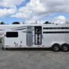 2018 Lakota Charger LQ Stock Trailer with 9′ Short Wall - Image 4