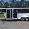 Used 2013 Exiss 6300 3 Horse Gooseneck - Image 2