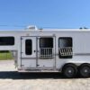 Used 2005 Silver Star 2HGNLQ 2 Horse Trailer with 4′ Short Wall - Image 4