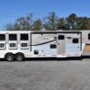 2015 Lakota 8411GLQ 4 Horse Trailer with 11′ Short Wall - Image 3