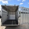 2018 Lakota Charger LQ Stock Trailer with 9′ Short Wall - Image 28