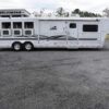 2003 Bloomer 8414LQ 4 Horse Trailer with 14′ Short Wall - Image 3