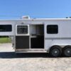 Used 2005 Silver Star 2HGNLQ 2 Horse Trailer with 4′ Short Wall - Image 5