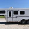 Used 2005 Silver Star 2HGNLQ 2 Horse Trailer with 4′ Short Wall - Image 2