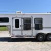 Used 2005 Silver Star 2HGNLQ 2 Horse Trailer with 4′ Short Wall - Image 3