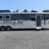 2020 Bison Laredo 3 Horse Trailer with 11′ Short Wall - Image 2