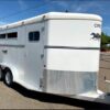 2007 Circle J 2 Horse Trailer Slant Load - Image 2