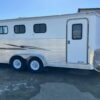 2008 Exiss Sport ES 30B 3 horse slant horse trailer - Image 7