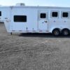 2015 Exiss 7308LQ 3 Horse Trailer with 8′ Short Wall - Image 6