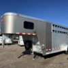 2012 Hart Trailers Short-Go Single Axle Stock / Stock Combo Trailer - Image 2