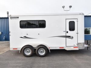 2021 Shadow Trailers Stablemate 3 Horse Trailer