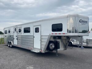 2023 CIMARRON NORSTAR 6 HORSE HEAD TO HEAD TRAILER