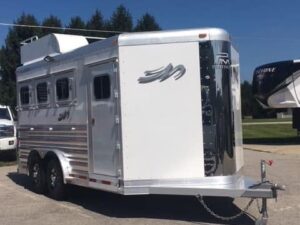 2018 Platinum Coach 3 Horse Bumper Pull