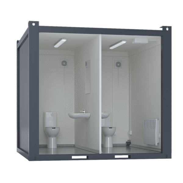 10′ Toilet Container, Premium
