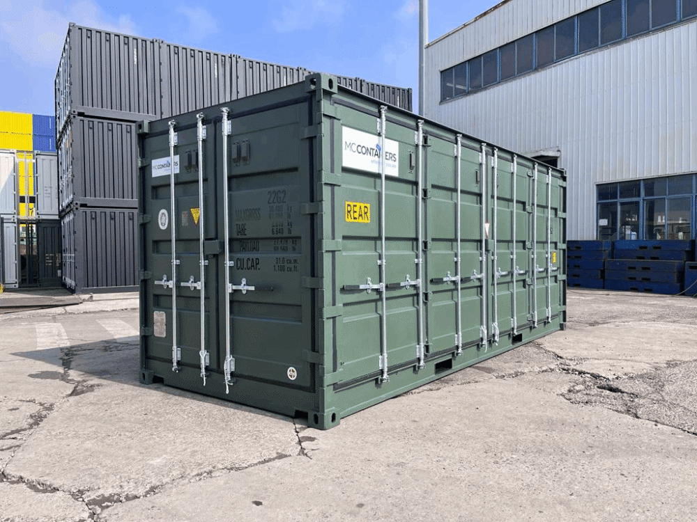 20′ Full-side access Container, Military Grade
