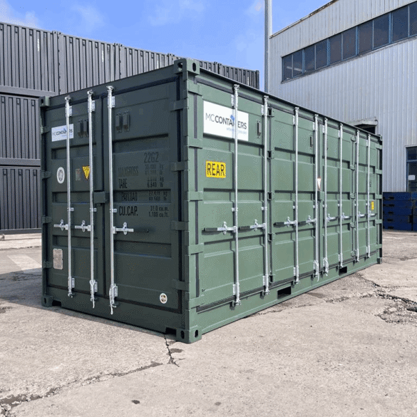 20′ Full-side access Container, Military Grade