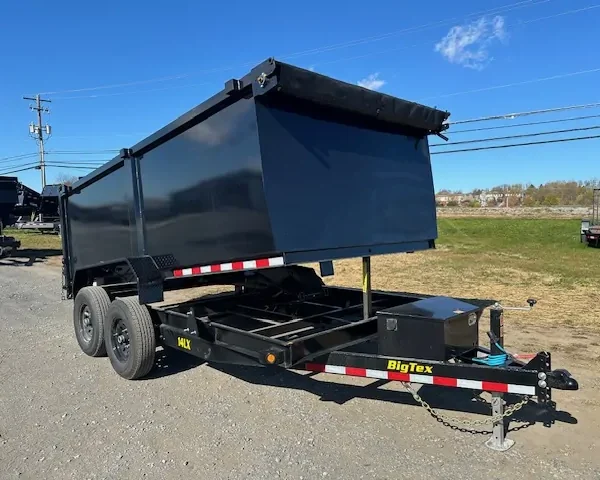 Big Tex 7 x 14 Channel Frame Dump Trailer – 14LX High Side