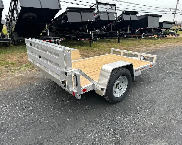 Sport Haven 5×8 Aluminum Utility Trailer – Wood Deck