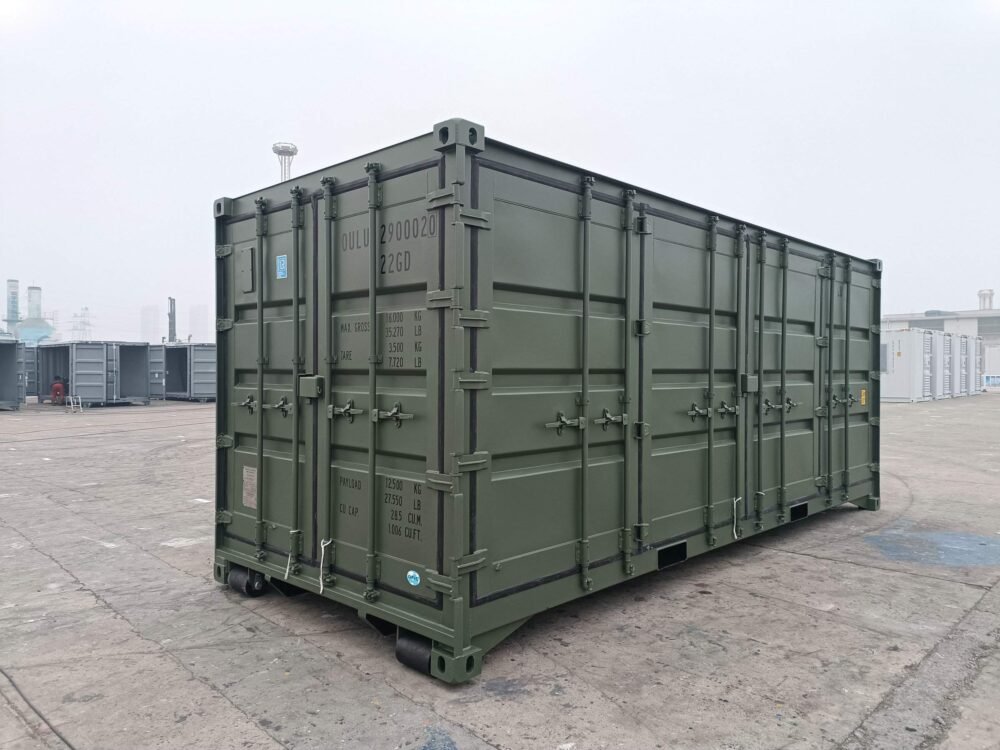 20ft Full side access Container, STANAG Frame