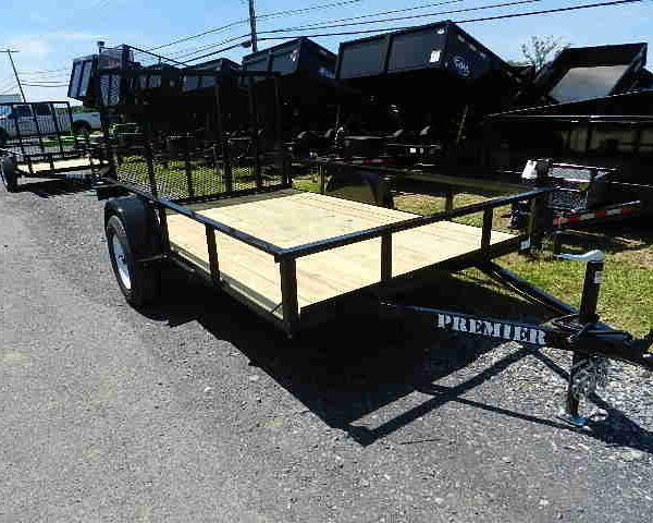 Premier 6 x 10 Landscape Utility Trailer Ramp Gate