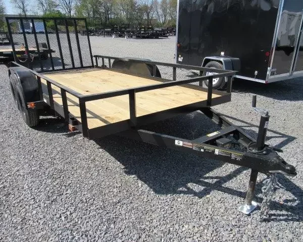 Carry On 6.4 x 14 Landscape or Utility Trailer – Landscape Ramp