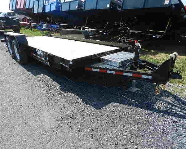 CAM Superline 7 x 20 Equipment Trailer Tilt Deck