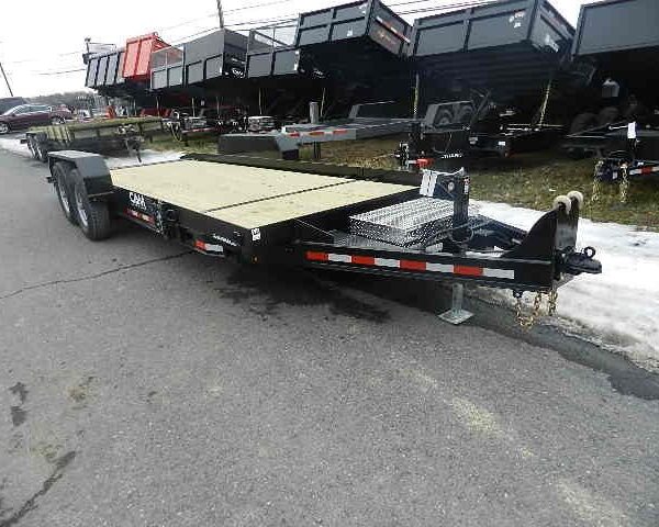 CAM Superline 7 x 20 Equipment Trailer Split Tilt