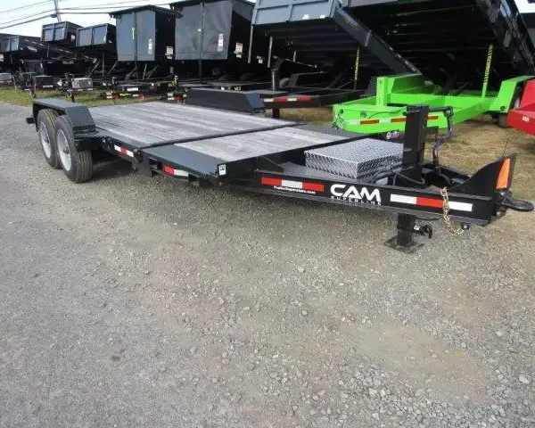 CAM Superline 7 x 19 Heavy Duty Split-Tilt Trailer Extra Wide Deck