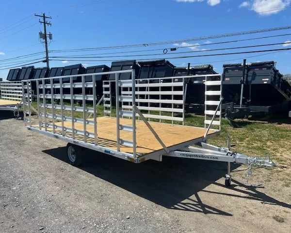 Cargo Pro 8 x 14 Aluminum ATV Trailer – 4′ Aluminum Ramps