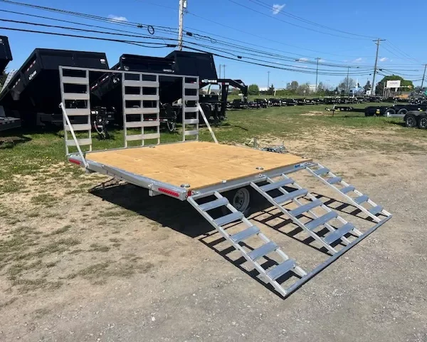 Cargo Pro 8 x 9 Aluminum ATV Trailer – 4′ Aluminum Ramps