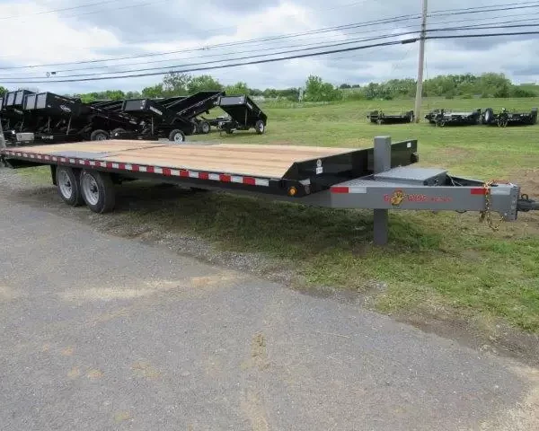 BWise 8 x 24 Deckover Power Tilt 8K Torsion Axles