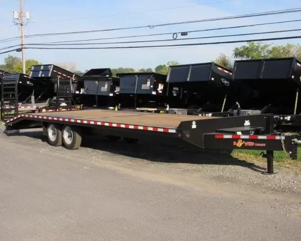 BWise 8 x 28 Deckover Equipment Trailer Wedge Ramps