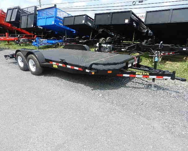 Big Tex 83″ x 18′ Steel Deck Car Trailer 10K GVW