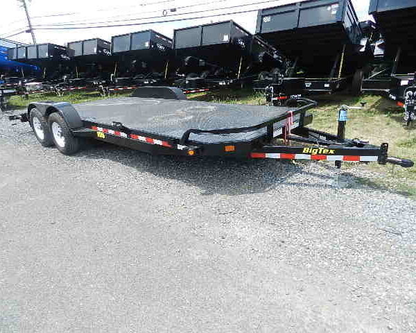 Big Tex 83″ x 20′ Steel Deck Car Trailer 10K GVW
