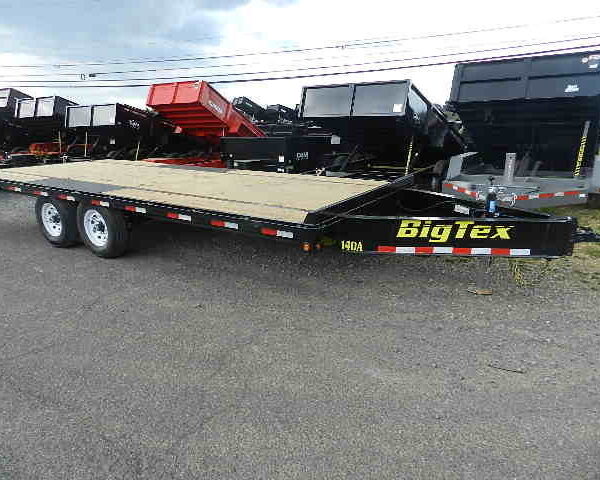 Big Tex 8.5 x20 Equipment Trailer Slide Out Ramps