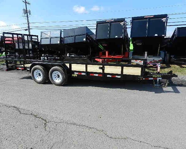 Big Tex 7 x 20 Heavy Duty Landscape Trailer Split Gate